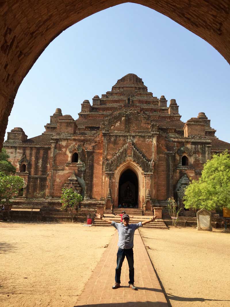 Chia sẻ kinh nghiệm du lịch bụi Myanmar 11 - Đền DhammaYangyi