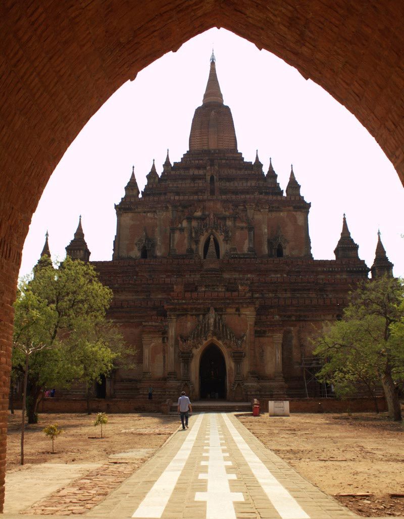 Chia sẻ kinh nghiệm du lịch bụi Myanmar 14a - Đền Sulamani