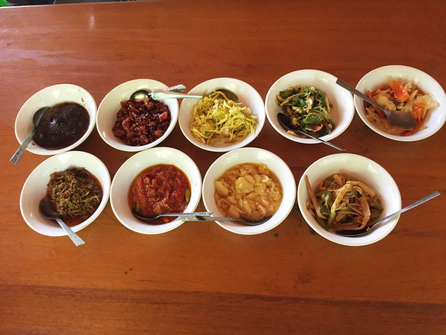 Chia sẻ kinh nghiệm du lịch bụi Myanmar 2 - món ăn truyền thống Myanmar