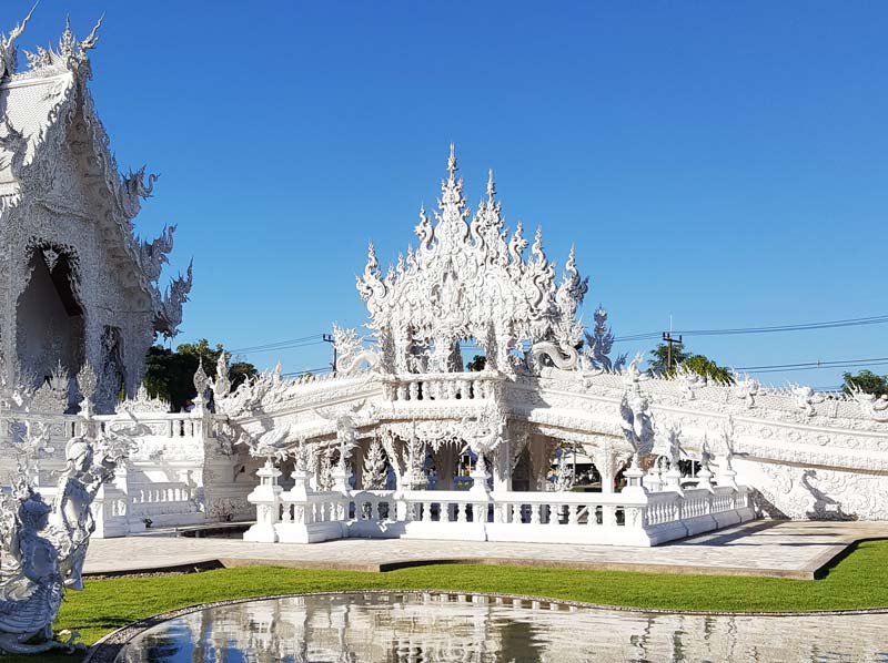 Kinh nghiệm du lịch bụi Thái Lan 11 - Đền Trắng White Temple