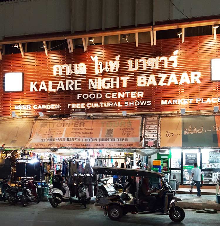 Kinh nghiệm du lịch bụi Thái Lan 17 - Kalare Night Bazaar