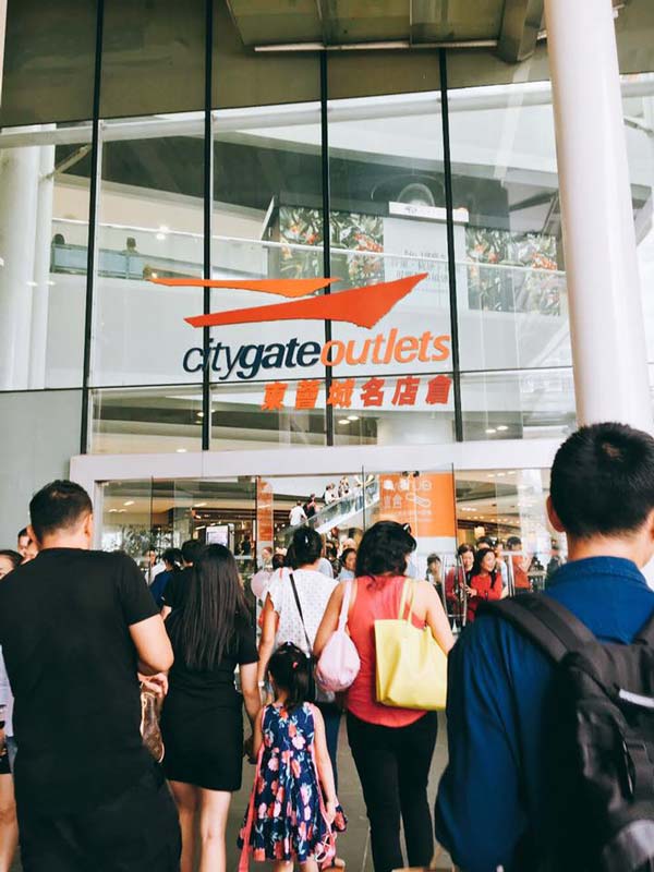 Chia sẻ kinh nghiệm du lịch bụi Hồng Kông - Citygate-outlets