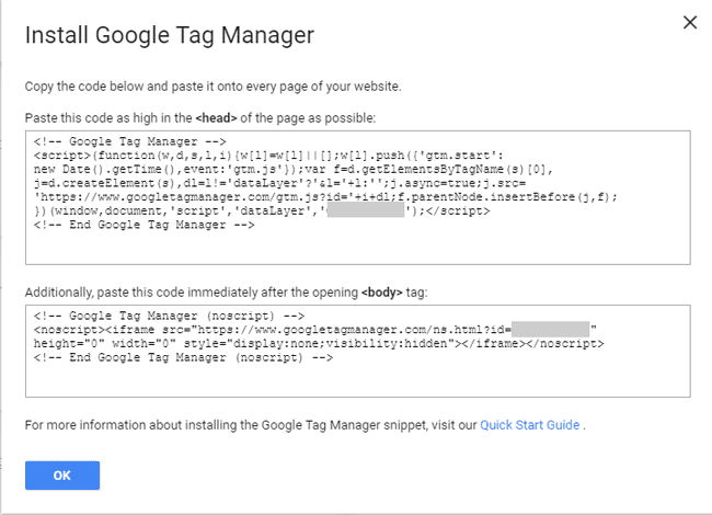 Hướng dẫn sử dụng Google Tag Manager (GTM) 14 - Install GTM